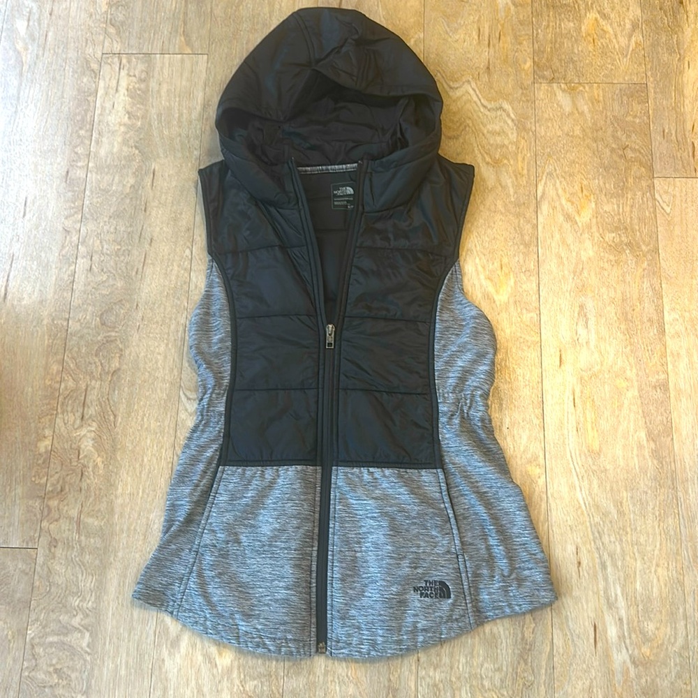 North face winter fall vest size small black